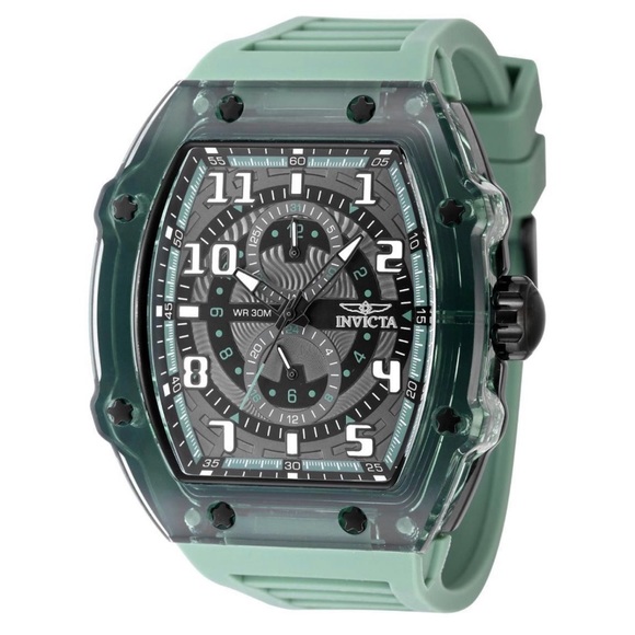 Invicta Other - Invicta Racing Cyclone Men's Watch - 48.5mm, basil Green (48717) NWT in box